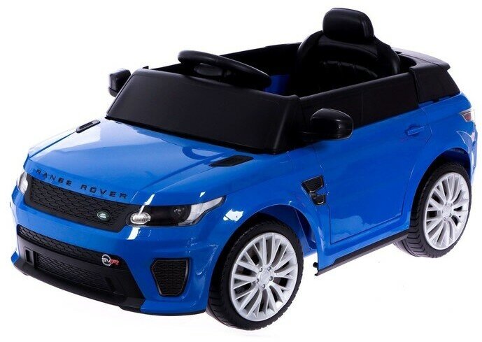 Электромобиль Range Rover Sport SVR, цвет синий