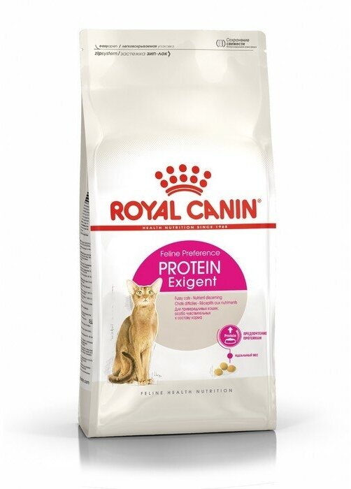 Сухой корм RC Exigent Protein Preference для кошек привередливых к составу корма, 400 г