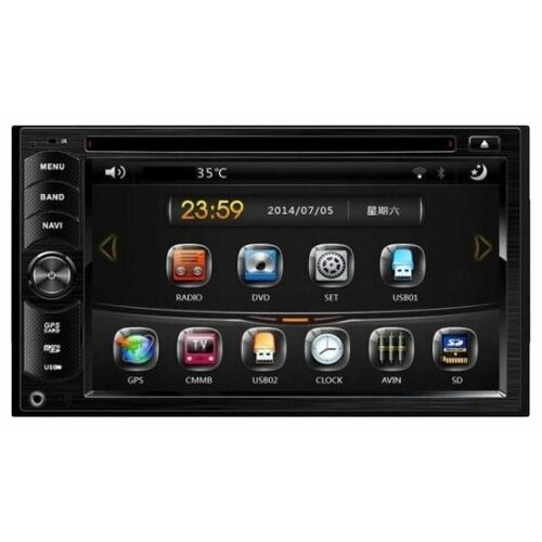 Acv Avd-6400 Bt 2din Dvd Gps+Навител MITSUBISHI арт. Т0000022405