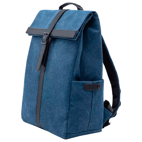 рюкзак xiaomi 90 points grinder oxford casual backpack синий Рюкзак Xiaomi 90 Points Grinder Oxford Casual Backpack синий