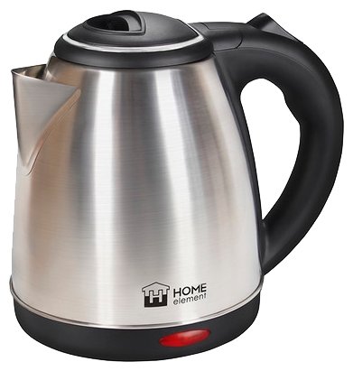 Чайник Home Element HE-KT-165, черный/серебристый