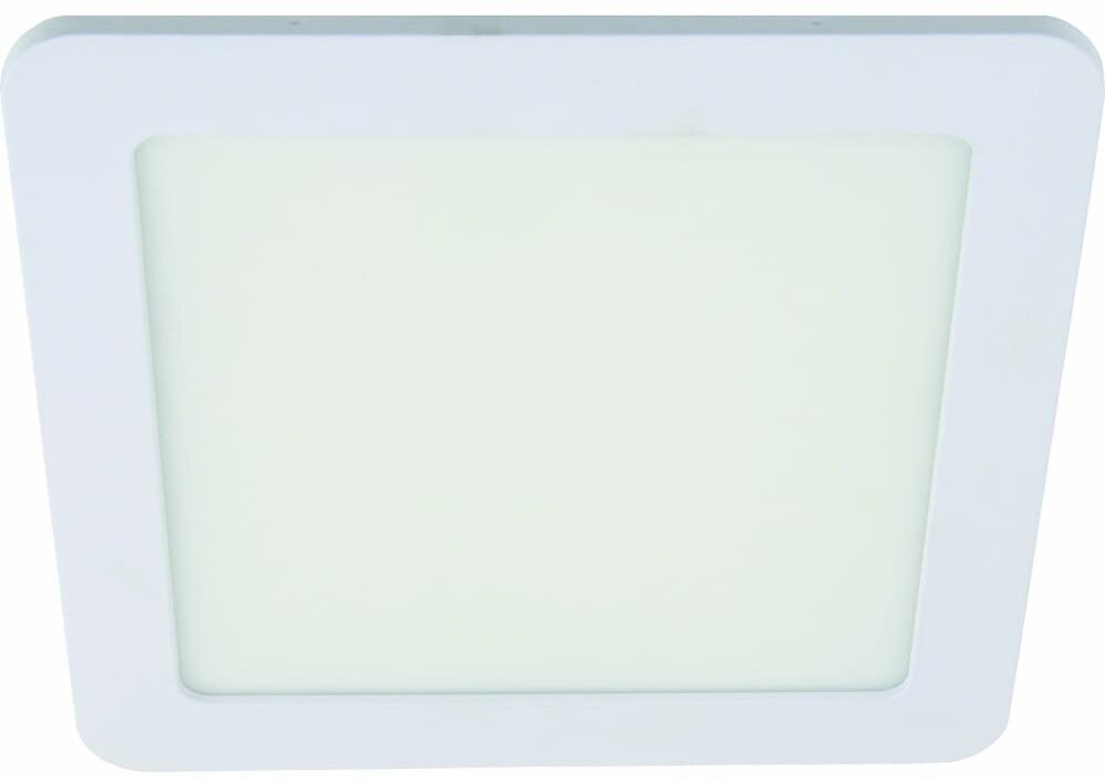 Ecola светильник встр. светодиодн. даунлайт 15W 4200K 4K квадрат 195(180)x20 DSRV15ELC (арт. 648306)