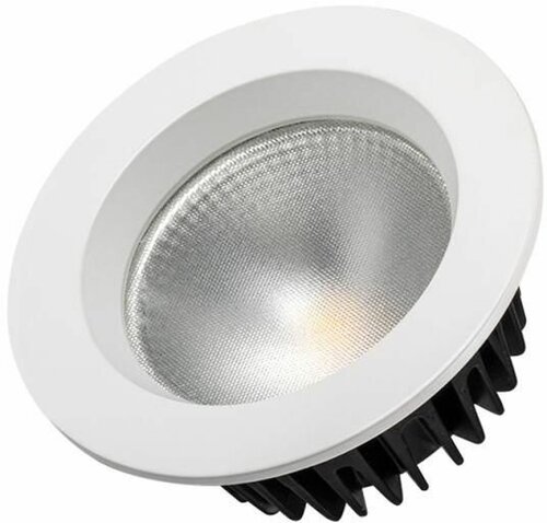 Светильник светодиодный LTD-105WH-FROST-9W Warm White 110deg IP44 метал. Arlight 021067