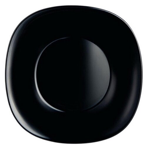 фото Luminarc тарелка суповая new carine 21х21 см black