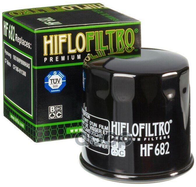 Фильтр Масляный Hiflofiltro Hf682 Hiflo filtro арт. HF682