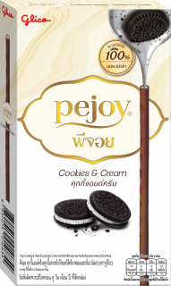 Бисквитные палочки Pedjoy Cookies & Cream, Chokolate Flavour, с Шоколадом и с кремом Орео, 2 шт по 37гр - фотография № 3