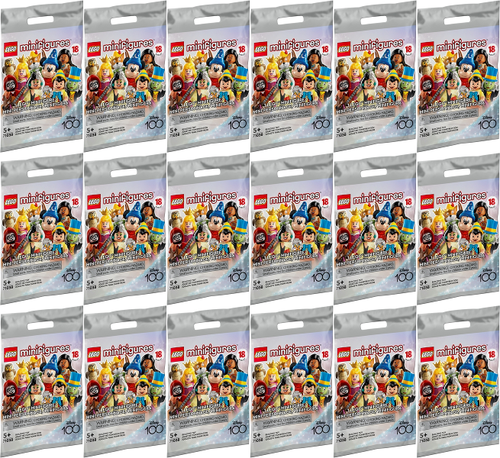 Lego 71038 Minifigure, Disney 100 (Complete Series of 18 Complete Minifigure Sets)