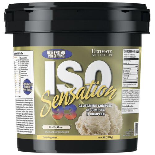 Протеин Ultimate Nutrition ISO Sensation (2270 г), Ваниль