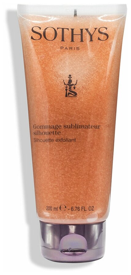 Sothys, Антицеллюлитный корректирующий скраб для тела Silhouette Exfoliant, 200 мл.