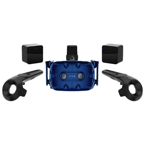 фото Шлем виртуальной реальности htc vive pro starter kit, синий