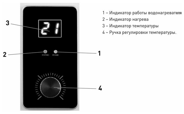 Водонагреватель накопительный OASIS Plain 50P - фотография № 4