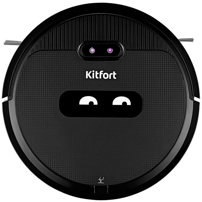 Робот-пылесос KitFort кт-5115, 11.2Вт, черный - фото №6