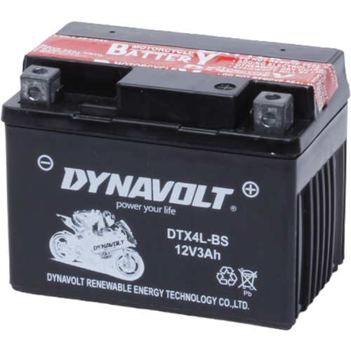 Аккумулятор Dynavolt DTX4L-BS, 12V, AGM