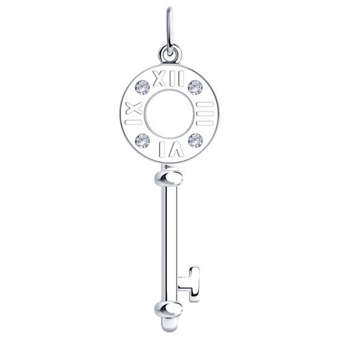 фото Sokolov подвеска из серебра с фианитами 94032599