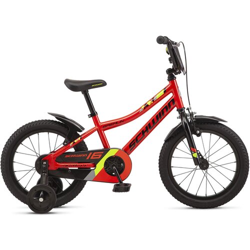 Детский велосипед Schwinn Gremlin (2022) 16 Красно-черно-желтый (100-115 см)