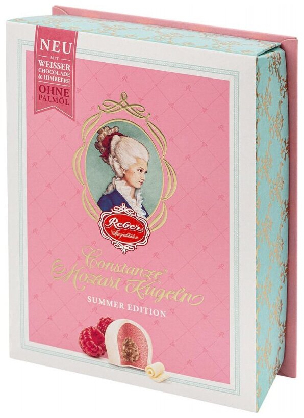 Набор конфет Reber Constanze Mozart Kugeln с ореховым пралине, 120 г - фотография № 9