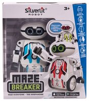 Интерактивная игрушка робот Silverlit Maze Breaker белый/черный