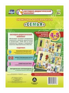 Сюжетно-ролевая игра "Семья". Моделирование игрового опыта детей 4-5 лет. - фото №1