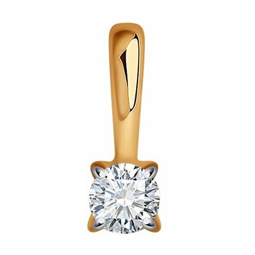 фото Подвеска sokolov diamonds из золота с бриллиантом 1030856