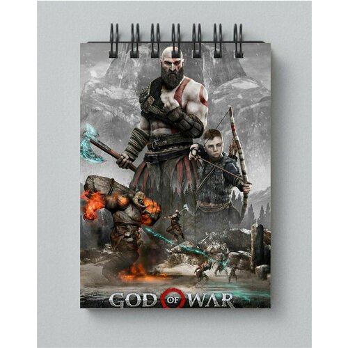 Блокнот God of War - Бог войны № 12 детализированная коллекционная экшн фигурка god of war kratos кратос