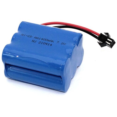 Аккумулятор Ni-Cd 7.2V 1400 mAh AA Row разъем SM