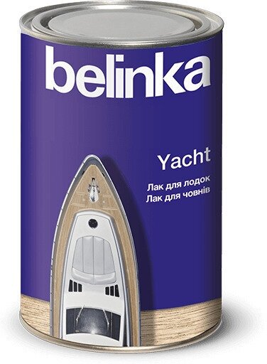 BELINKA Yacht, лодочный лак 0,9л. Полуматовый 45081