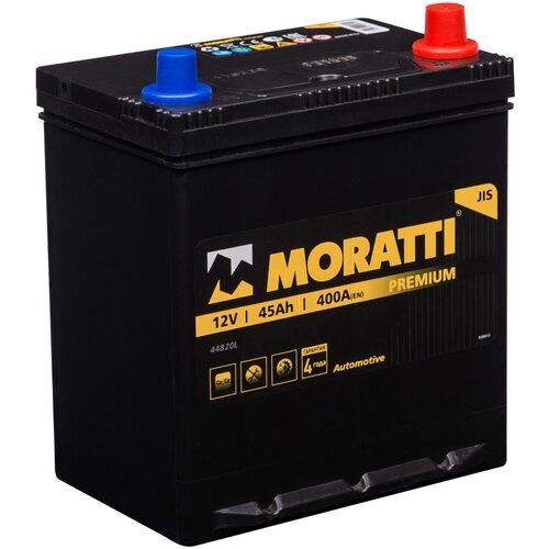 Автомобильный аккумулятор MORATTI JIS 45 а/ч (0) B19L (арт.545025033)