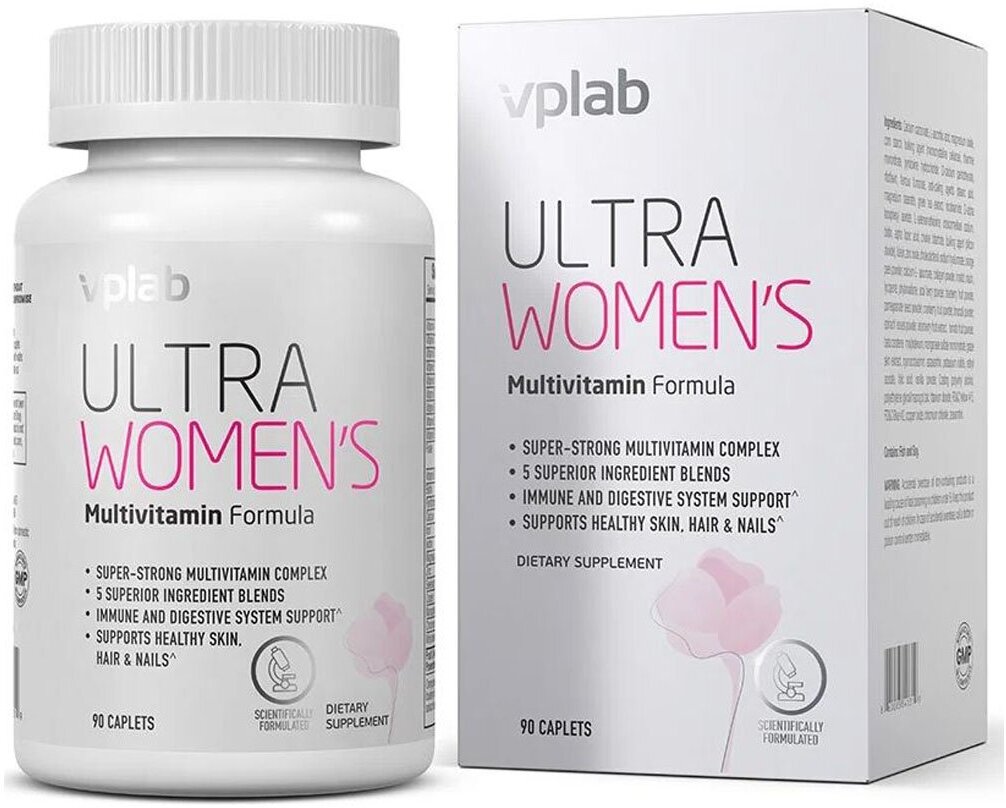 VPLab Ultra Women's таб., 180 мл, 204 г, 90 шт.