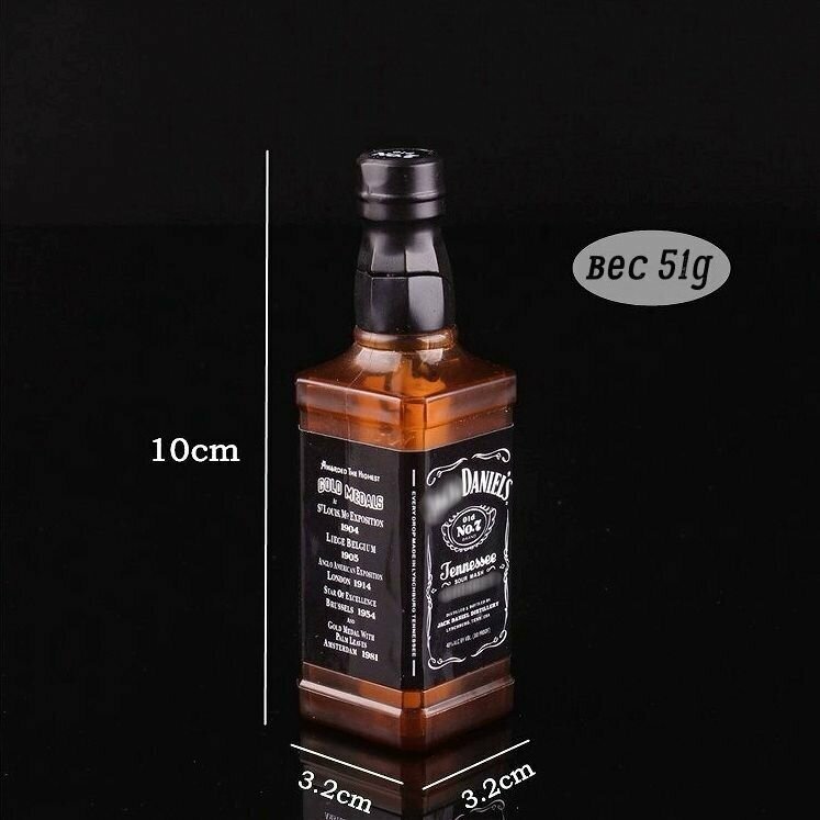 Газовая многоразовая зажигалка подарочная "Бутылка Jack Daniels" - фотография № 4