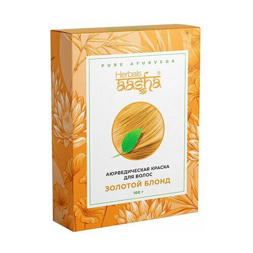 Aasha Herbals Аюрведическая краска для волос 