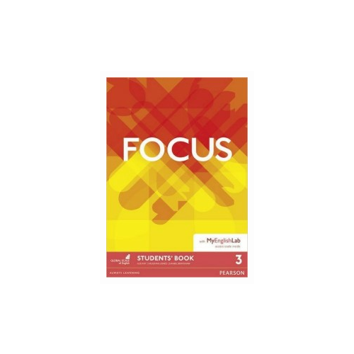 Kay Sue "Focus BRE 3. Student's Book & MyEnglishLab Pack" мелованная