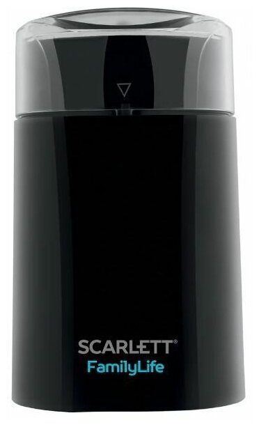 Кофемолка SCARLETT SC-CG44505 160 Вт, 60 гр, черный
