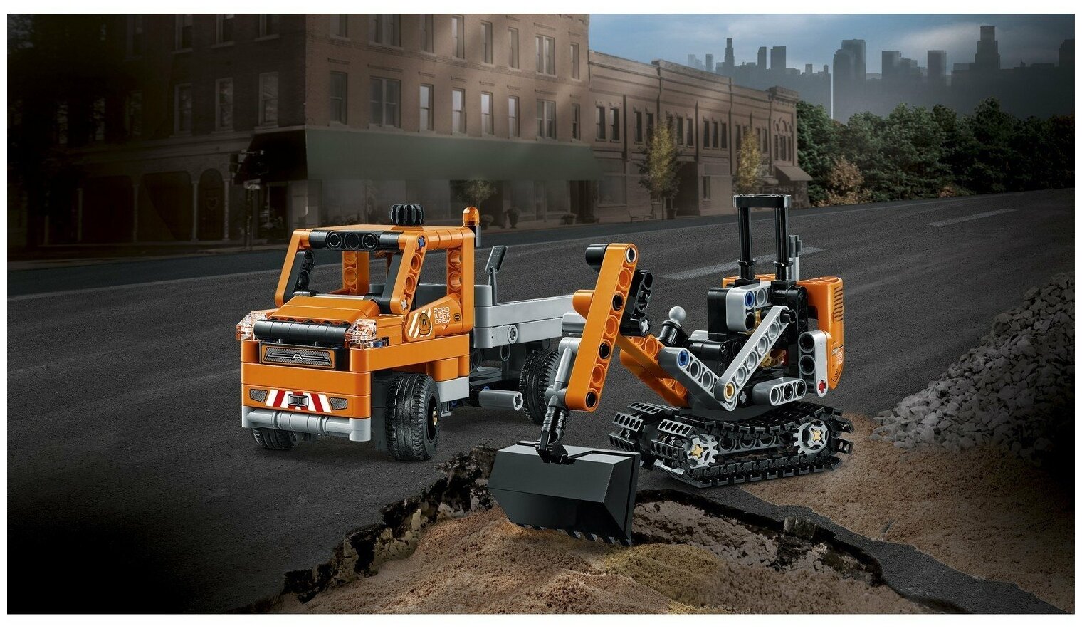 LEGO Technic Дорожная техника - фото №9