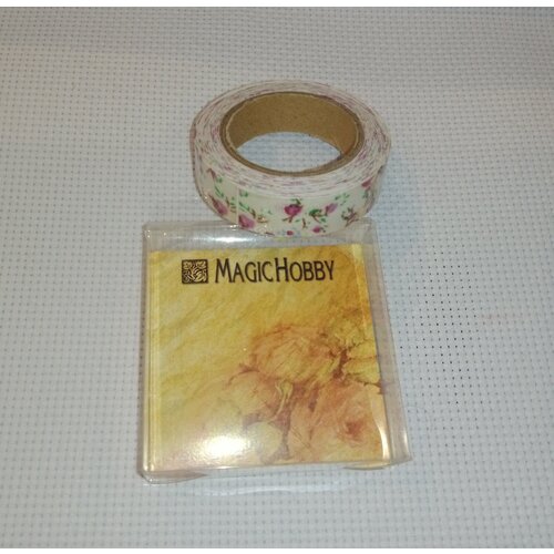 Ткань на клеевой основе (скотч) для творческих работ (1,5см)