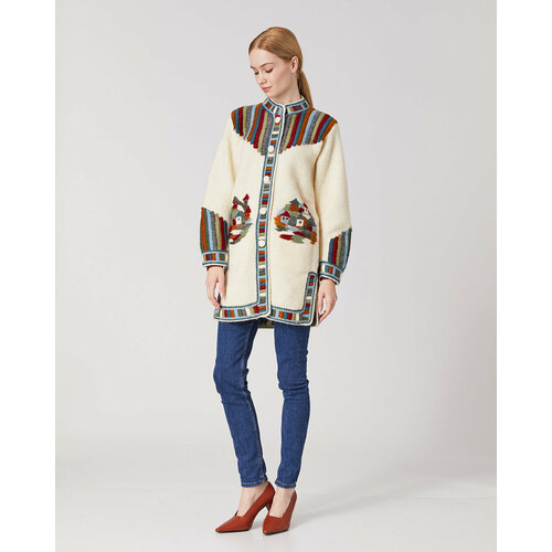 Кардиган Wool Art, размер XL, белый