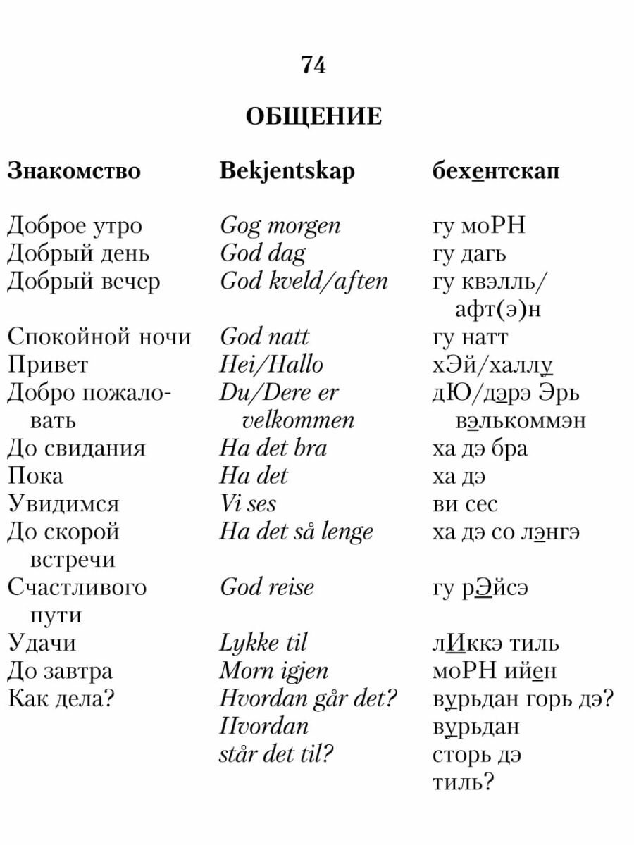 Русско-норвежский разговорник (Егорова Е.И.) - фото №11