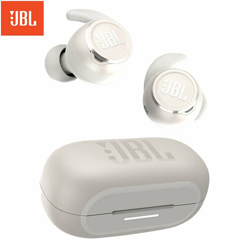 Спортивная Bluetooth-гарнитура JBL REFLECT MINI NC с истинным беспроводным шумоподавлениембелое 1210500₽