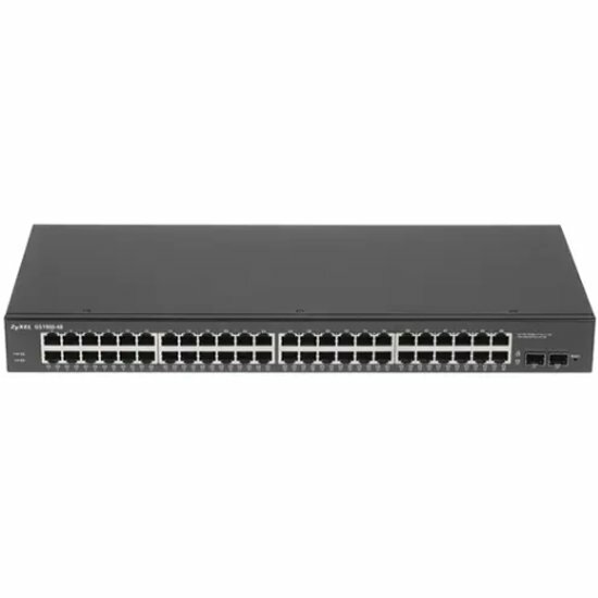 Коммутатор Zyxel GS1900-48-EU0102F 48G 2SFP управляемый - фото №2