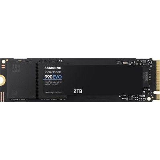 SSD диск Samsung 990 EVO 2000Gb, M.2 2280, PCI-E 4.0 x4/5.0 x2 (MZ-V9E2T0BW)
