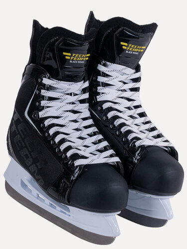 Изображение товара Хоккейные коньки TechTeam Black Wings, р.37, чёрные