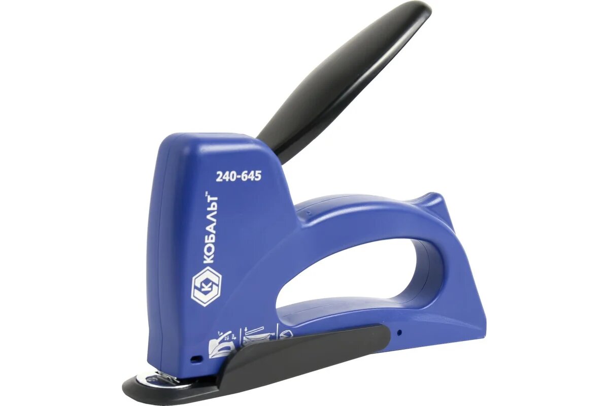 Кобальт Степлер механический скобы 6-10 мм, тип 53, канцелярская насадка 240-645
