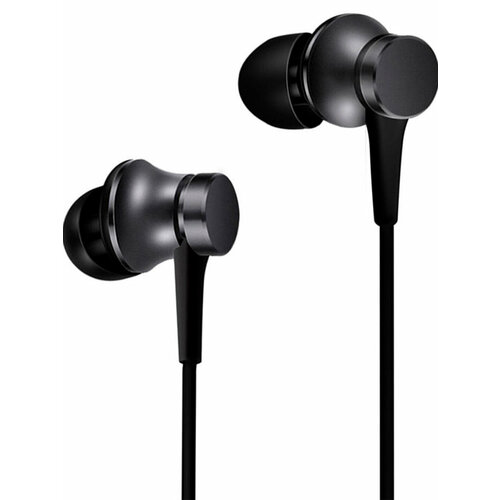 Xiaomi Наушники Xiaomi Mi In-Ear Headphones Piston Basic черные с пультом 904₽