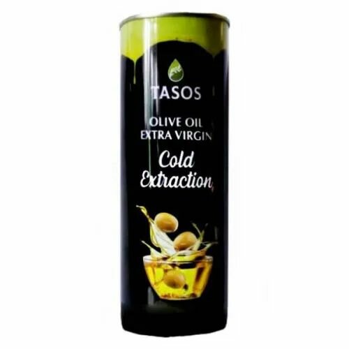 Оливковое масло Extra Virgin Tasos нерафинированное для салата, Греция, 1 л