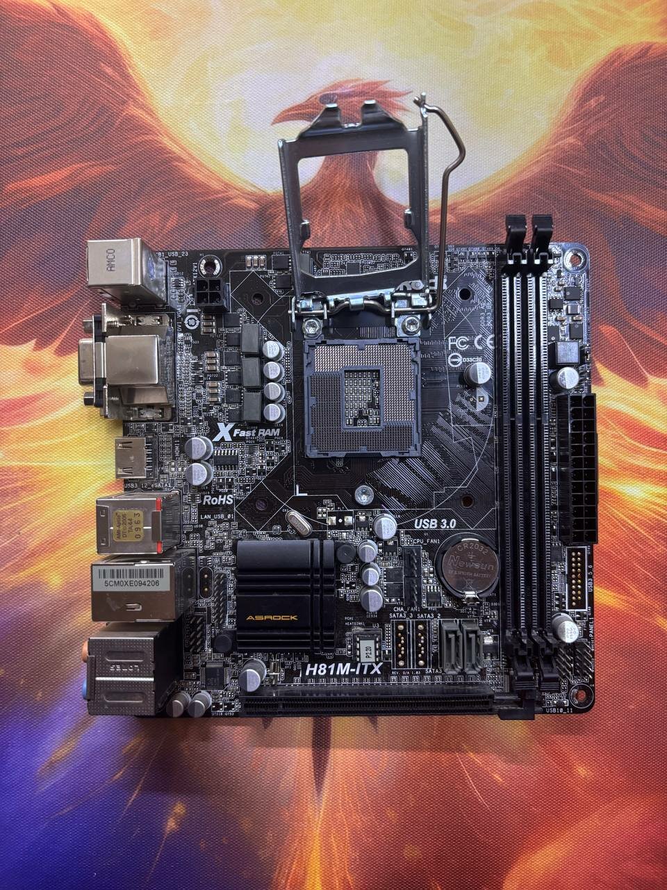 Материнская плата ASRock H81M-ITX Socket 1150