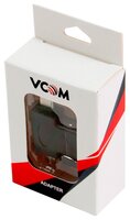 Разъем VCOM USB - USB Type-C/microUSB (CA434) черный