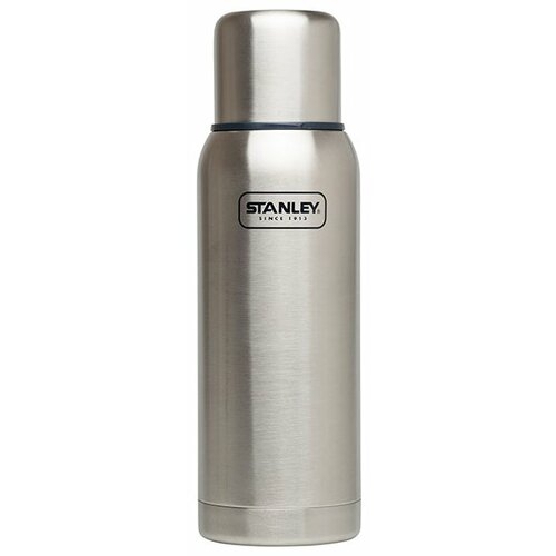 фото Классический термос stanley adventure vacuum bottle, 1 л белый