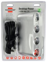 Удлинитель Brennenstuhl Desktop-Power (1153540134), 1.8 м