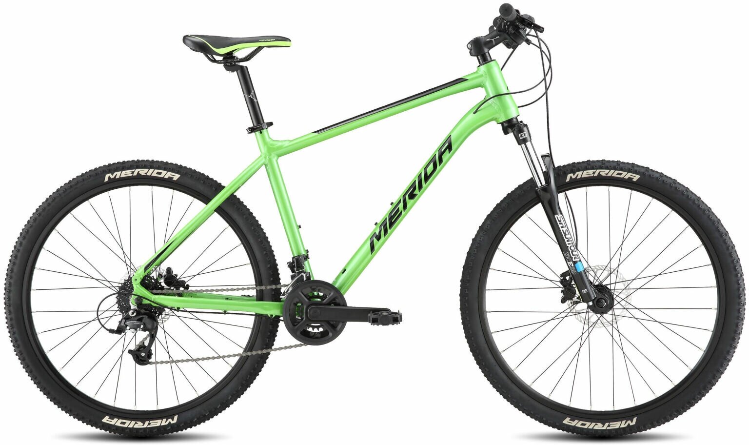 фото Горный велосипед Merida Big.Seven Limited 2.0 (2022) 17" Зелено-черный (161-178 см)
