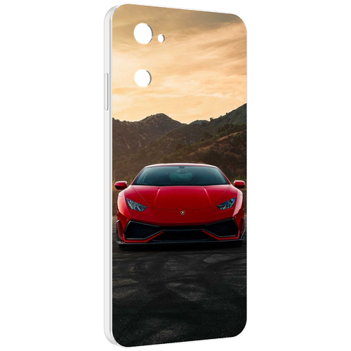 Чехол MyPads lamborghini ламборгини 1 мужской для UleFone Note 12 / Note 12P задняя-панель-накладка-бампер