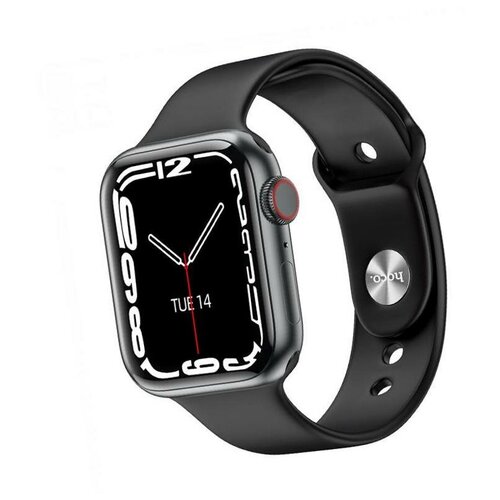 Смарт часы HOCO Y1 Pro Smart call version bluetooth IP68 black 6931474766106 457000₽